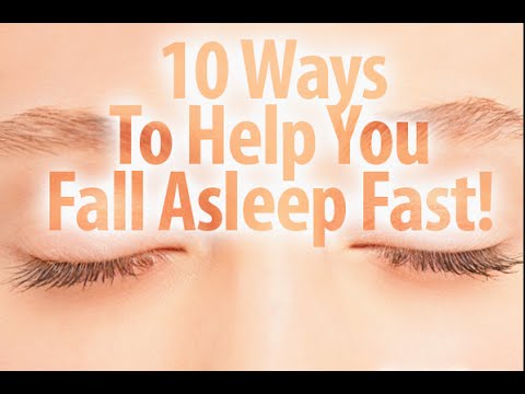 10 WAYS TO FALL ASLEEP FAST!!!