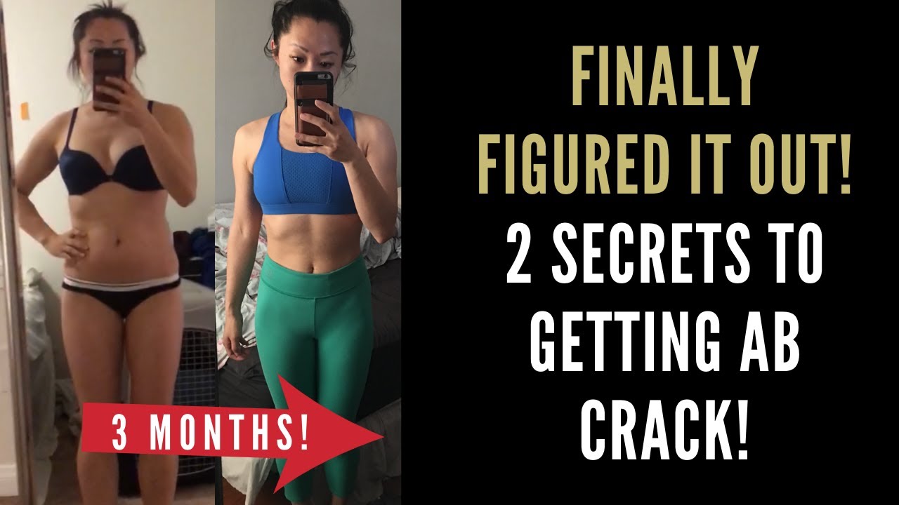 2 SUREFIRE WAYS TO GET AN AB CRACK IN 3 MONTHS!!! (after years of struggling to lose weight)
