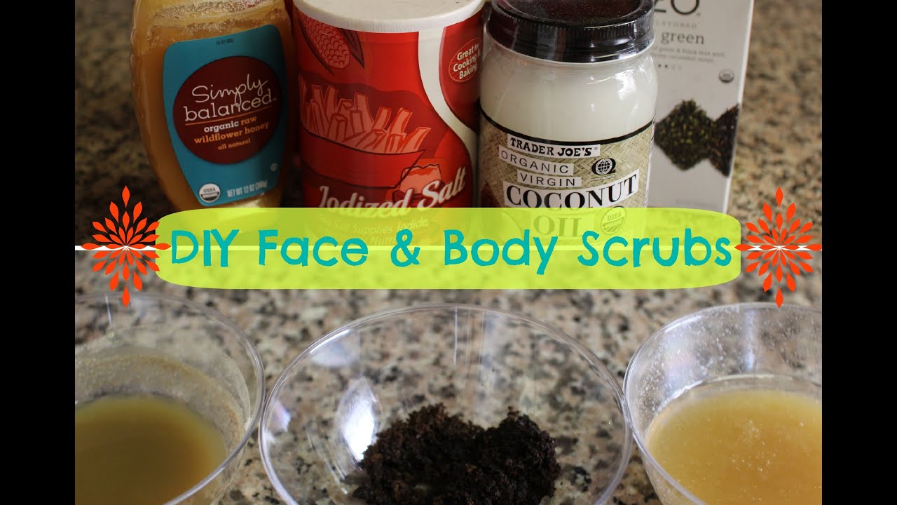 3 EASY DIY FACE AND BODY SCRUBS! | PERFECT BEAUTY