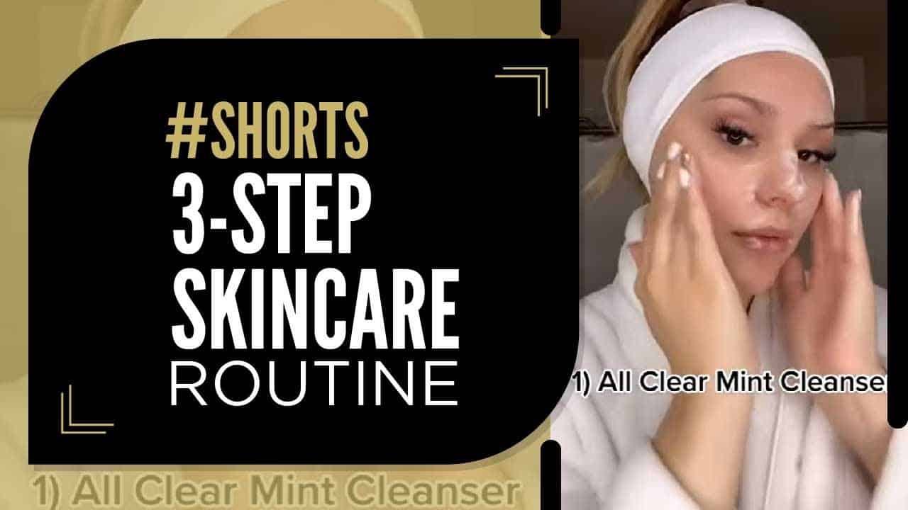 3-step skin care – FAST AND EASY