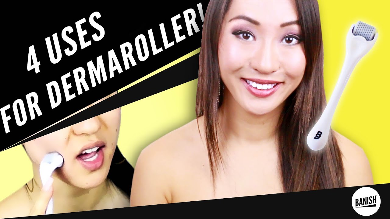 4 DIFFERENT USES OF A DERMAROLLER (NOT JUST FOR ACNE SCARS!)