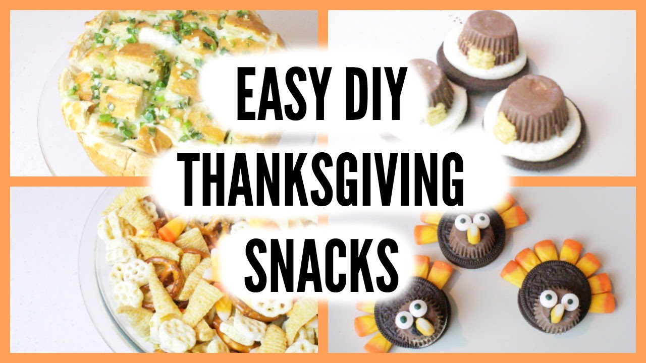 4 Easy Thanksgiving Snacks That You Can Prepare At Home