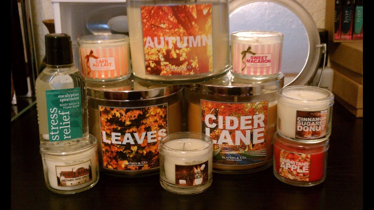 Bath and Body Works Candle Haul!