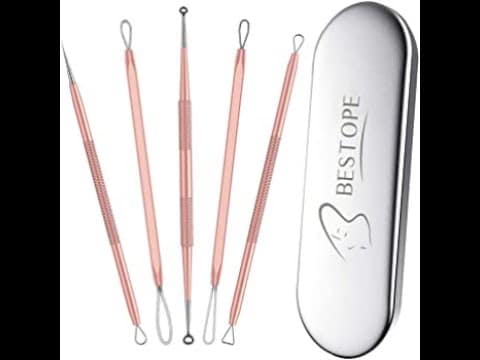 BESTOPE Blackhead Remover review 2020 Pimple Comedone Extractor Tool Best Acne Removal Kit