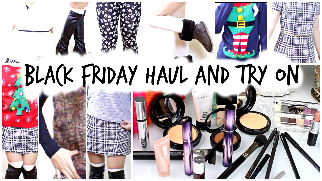 BLACK FRIDAY HAUL 2014 AND TRY ON!!!