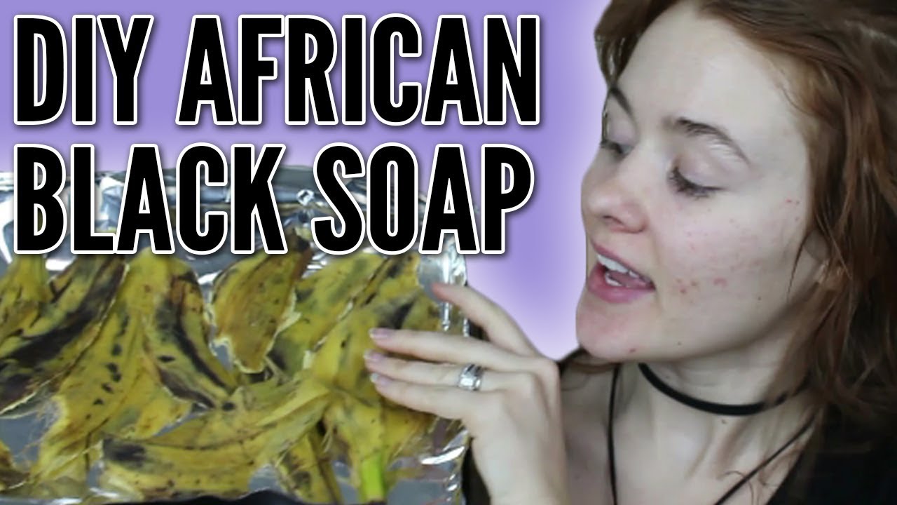 DIY African Black Soap
