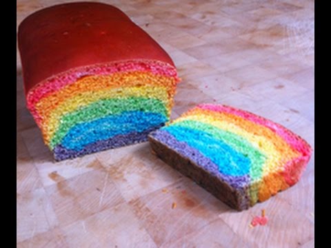 DIY AT HOME RAINBOW BREAD FOR THANKSGIVING AND HOLIDAYS!