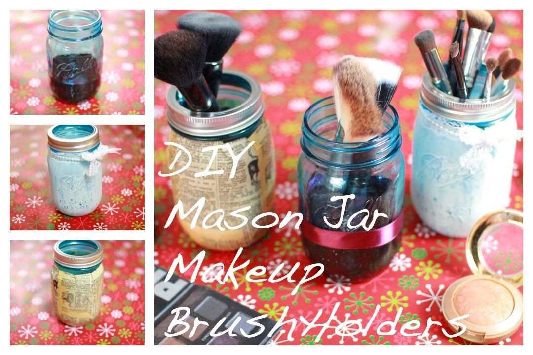 DIY BRUSH PENCIL PEN HOLDERS: PERFECT FOR GIFTS | PERFECT BEAUTY