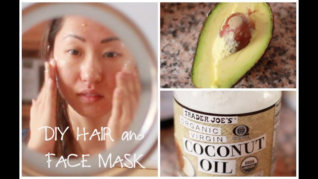 DIY HAIR AND FACE MASK W/INGREDIENTS FROM YOUR OWN KITCHEN!