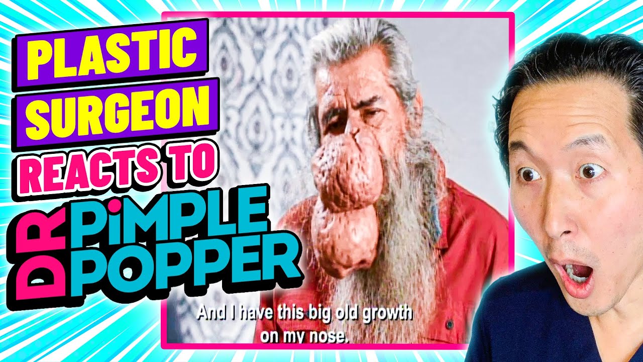 Doctor Reacts to DR. PIMPLE POPPER! The LARGEST Nose EVER?