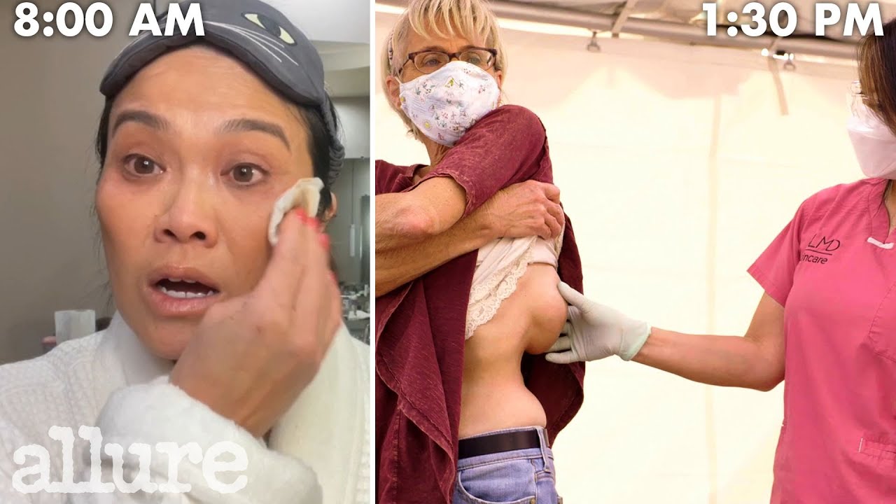Dr. Pimple Popper's Entire Routine, From Waking Up to Seeing Patients | Allure