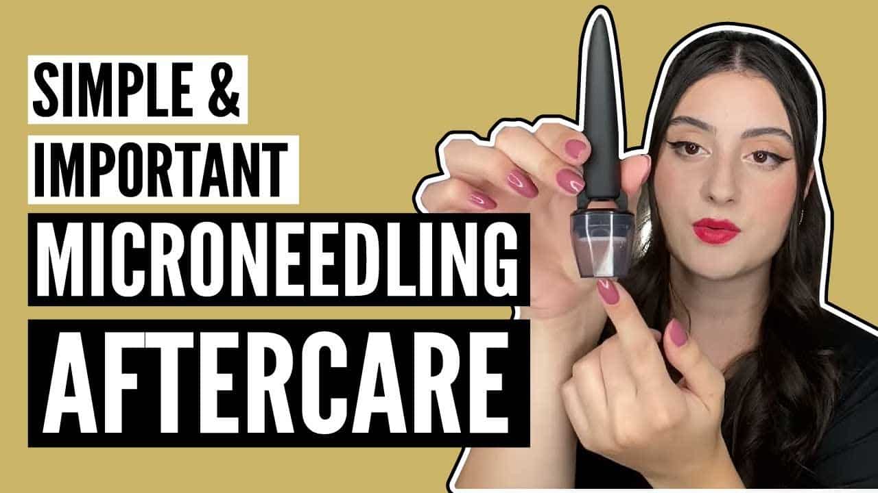 EASY TO DO Microneedling Aftercare