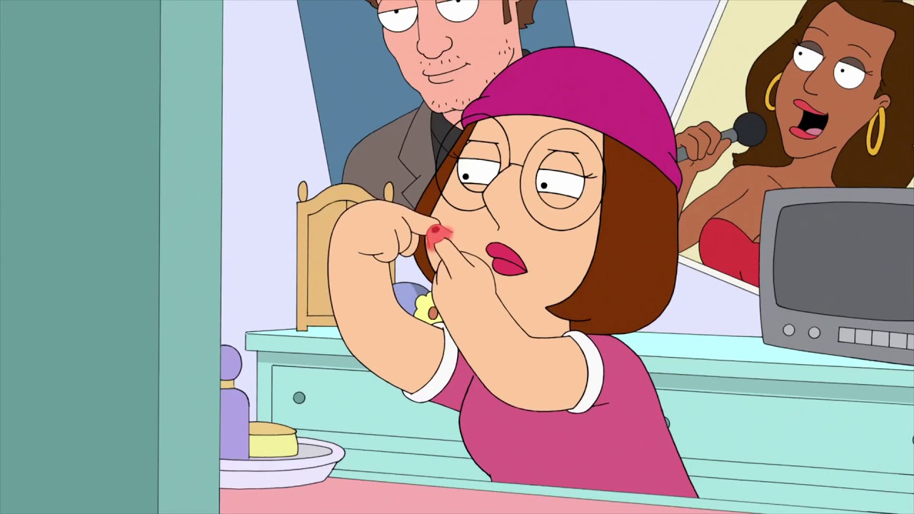 Family Guy – Meg pops her zit
