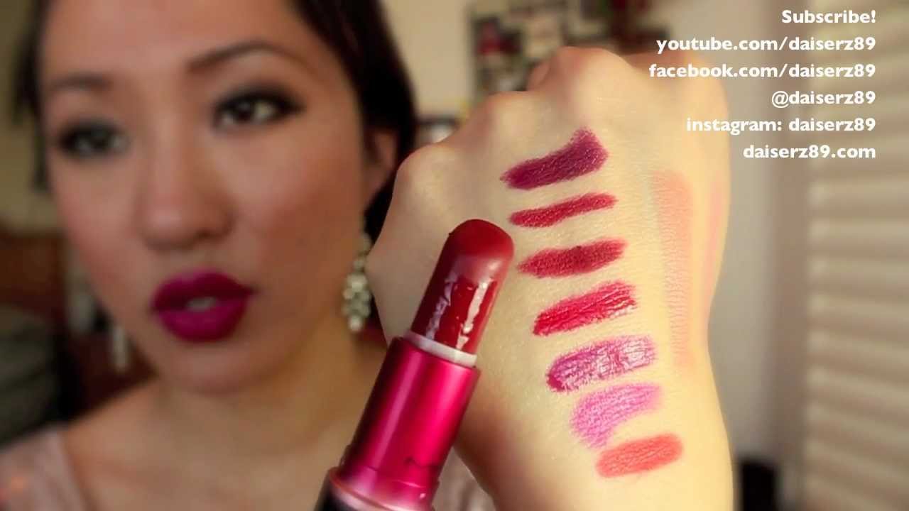 Favorite MAC lipsticks