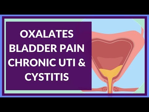 How Oxalates Can Cause Chronic UTI, Interstitial Cystitis & Bladder Irritation
