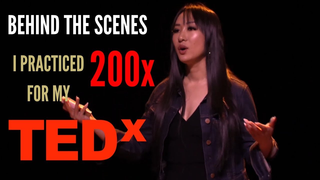 I PRACTICED 200X FOR MY TED TALK! BEHIND THE SCENES