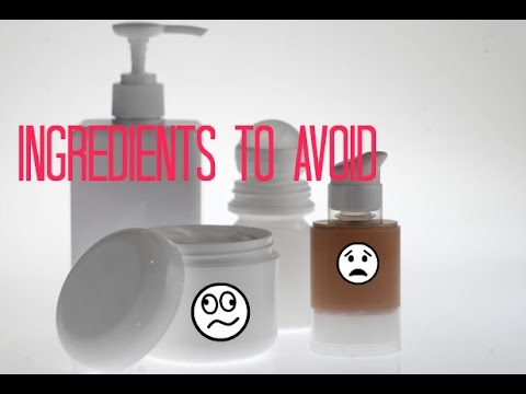INGREDIENTS TO AVOID! Common chemicals found in skin, hair & bath products!