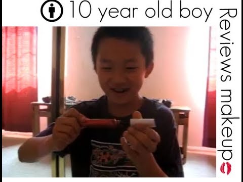 Makeup Guru parody 10 year old boy’s review of products