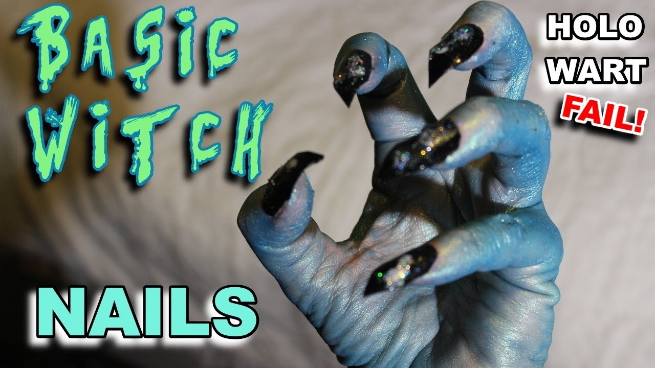 NOT Your Basic Witch Nails ? – ?HoLoWeEn Warts & Pimple-Popping FAIL!