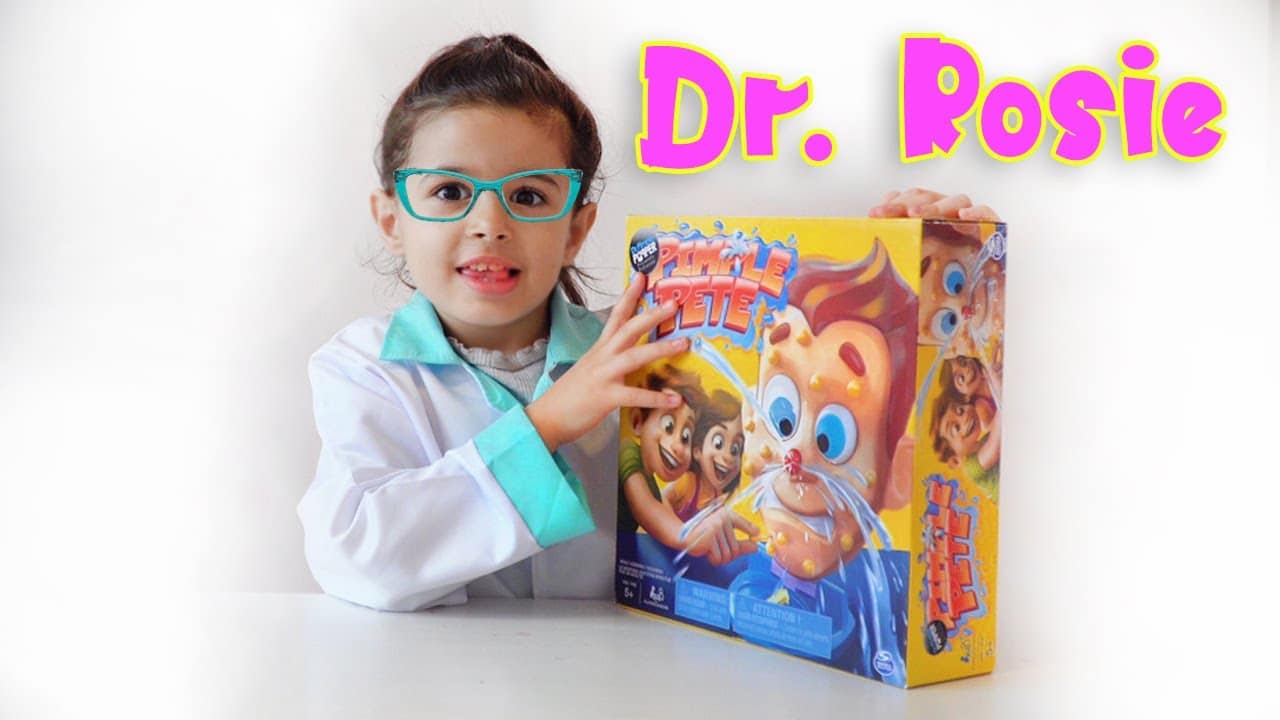 Pimple Pete, Pimple Popping Challenge, Pimple Pete game review, Rosie as a  Dr. Pimple Popper