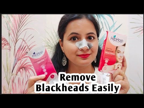 Remove Blackhead and Whitehead from Nose || Hiphop Charcoal Nose Strip || Neema's Corner