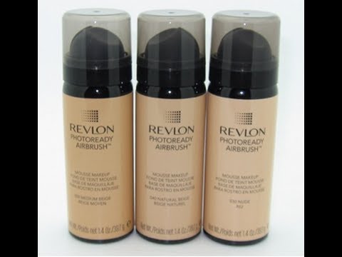 Revlon Photoready Airbrush Mousse Makeup Foundation Review
