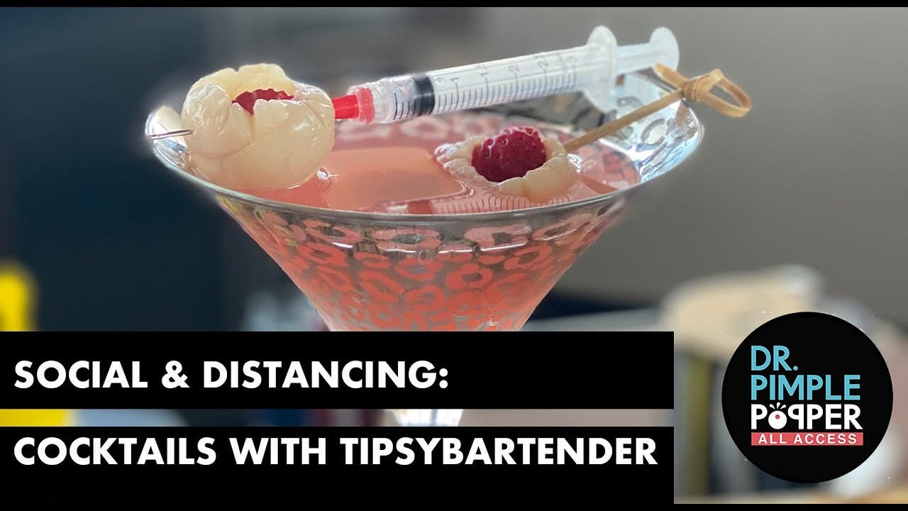 Social & Distancing: Cocktails with TipsyBartender!