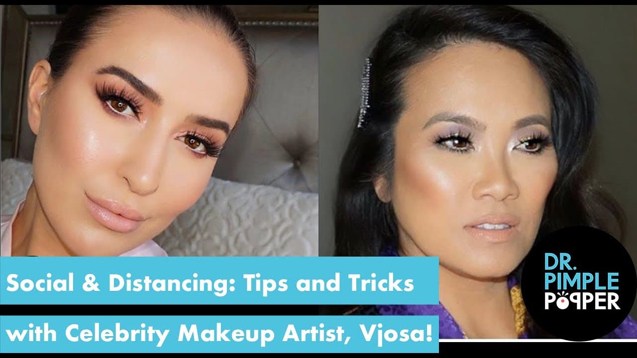 Social & Distancing: Tips and Tricks from Celebrity Makeup Artist, Vjosa Pacuku!