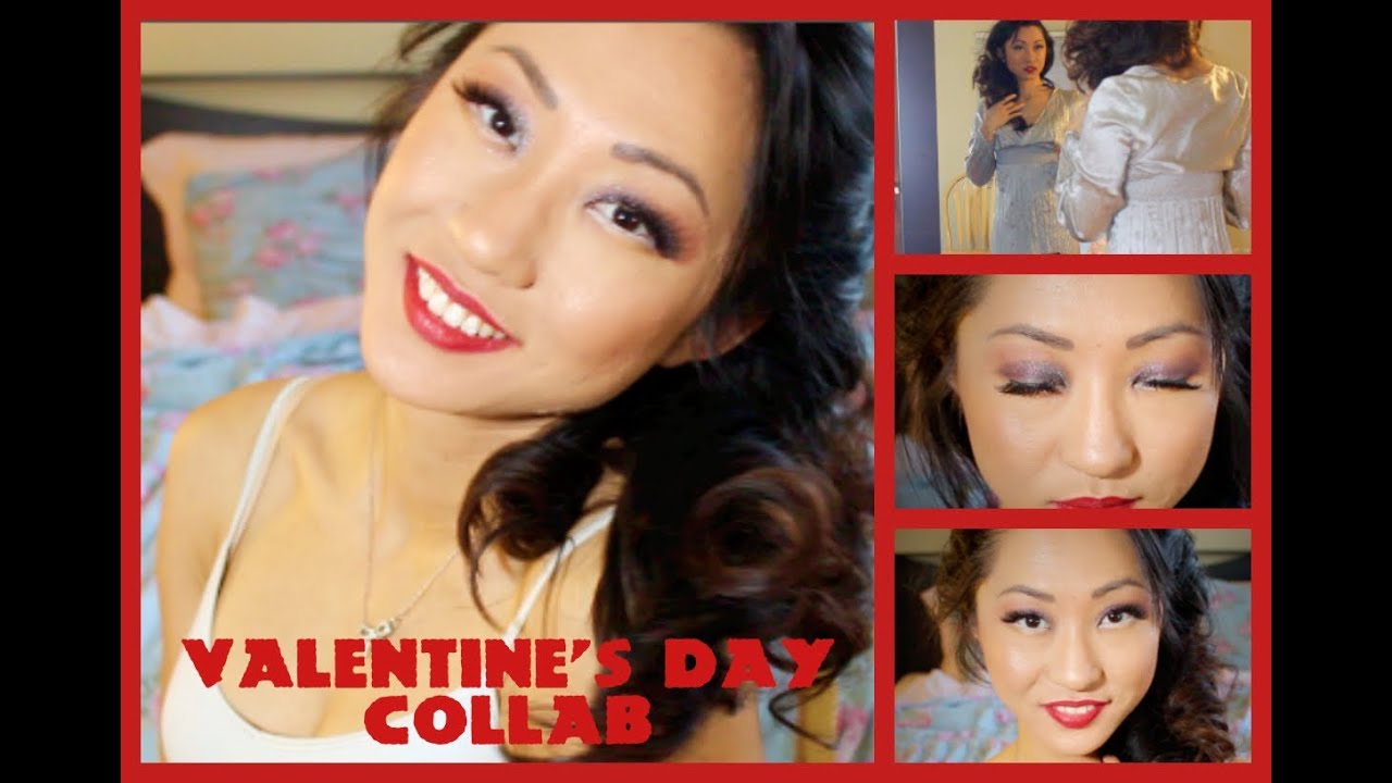 Valentine’s Day Makeup and Hair Collab