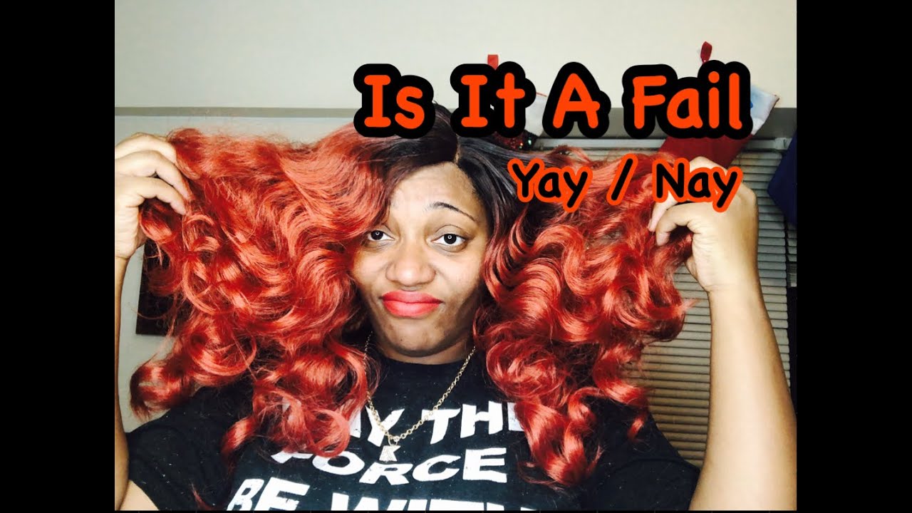 ? WAVES/UNDER $20 SENSATIONNEL LACE PARTING WIG REVIEW + POPPING WITH THE COLOR / I TRIED YALL