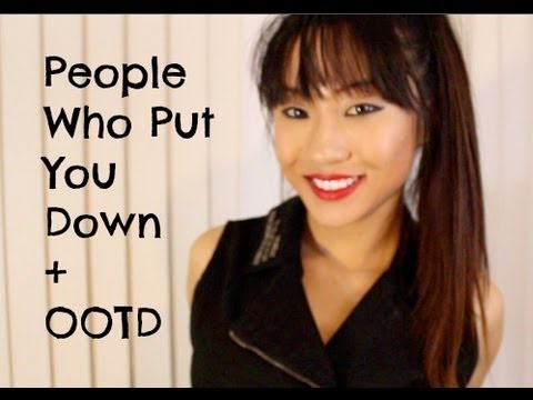 What to say to people who put you down + OOTD