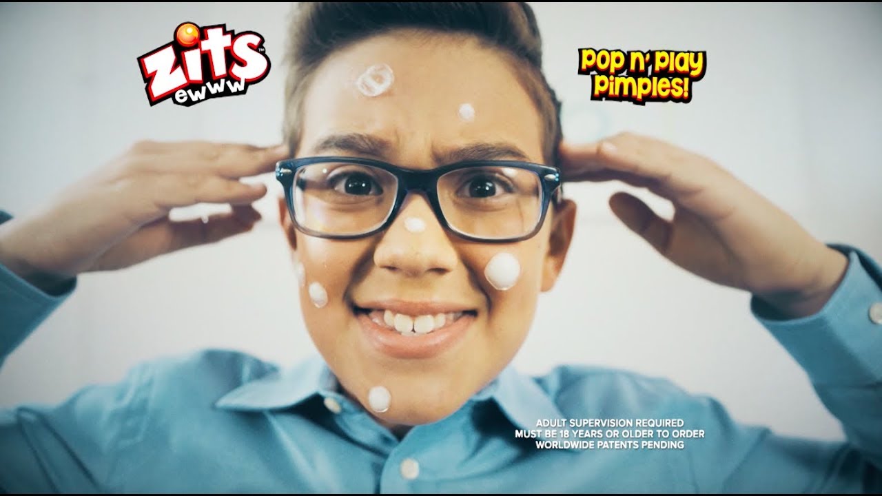 Zits Pop n Play Pimples Toy Commercials – I Got Zits – ALL COMMERCIALS 2018